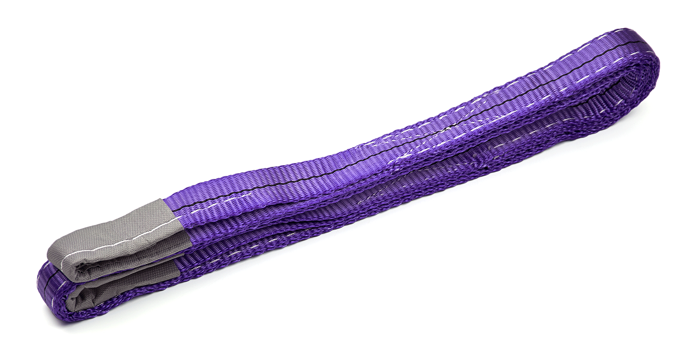 Zawiesie pasowe 1T 2m pętlowe fioletowe 30mm certyfikat TUV GS EN1492-1
